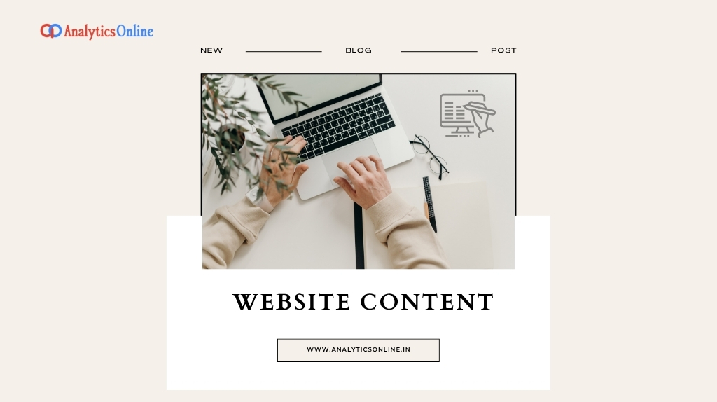 website content